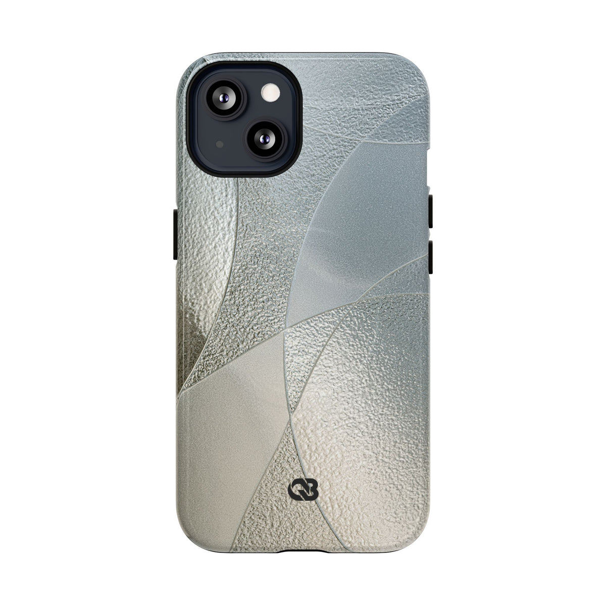 Refracted Arcs · Tough 2.0 Magnetic Phone Case for iPhone · Silver