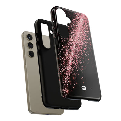 Rose Digital Cascade · Tough Phone Case for Samsung · Pink