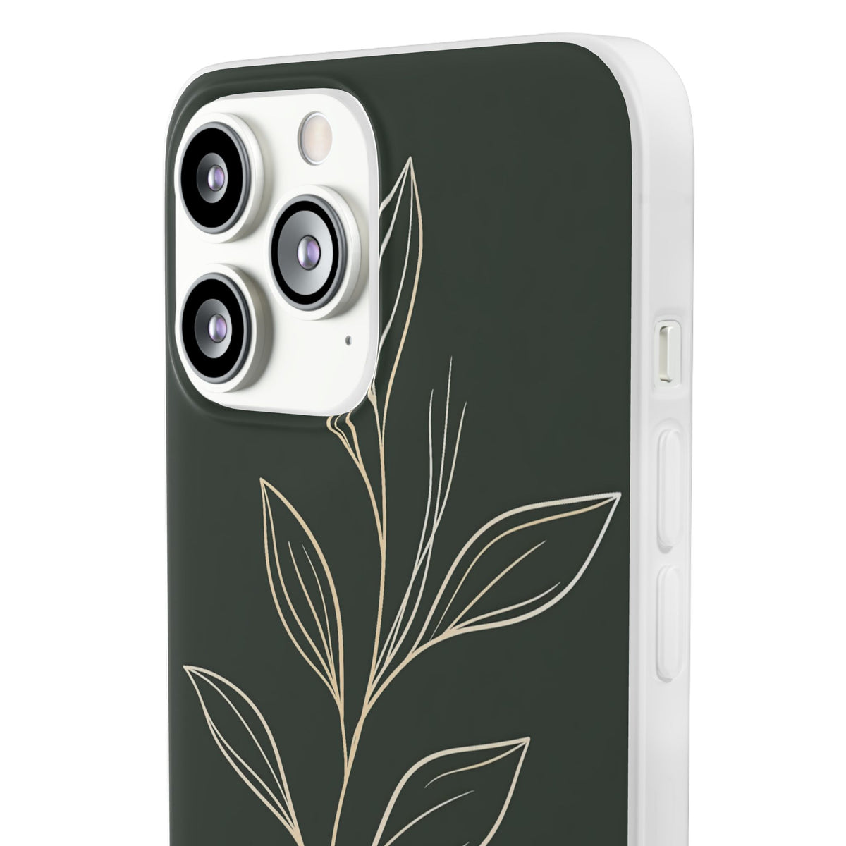 Minimal Botanical Stem · Lite Phone Case for iPhone ·  Green