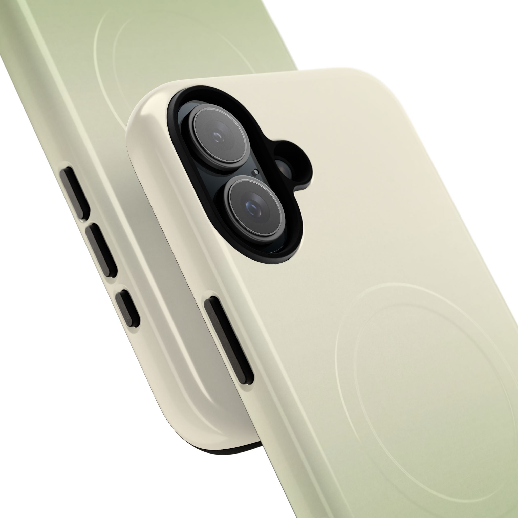 Green Tough 2.0 Magsafe Phone Case for iPhone - Bone Sage Fade