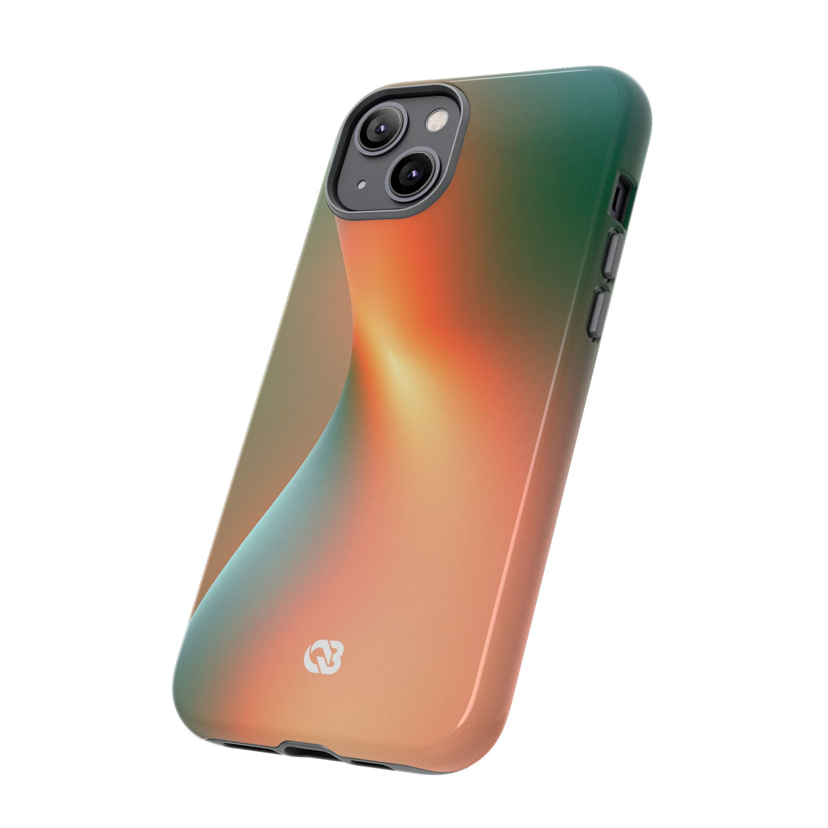 Radiant Contour · Tough Phone Case for iPhone · Orange