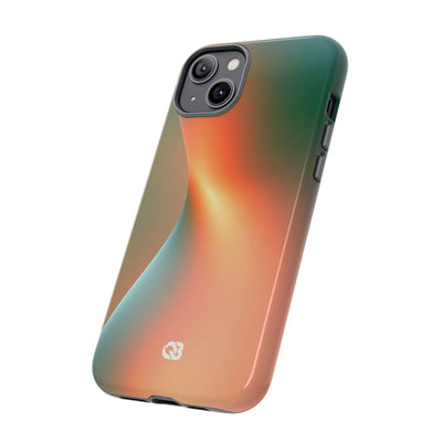 Radiant Contour · Tough Phone Case for iPhone · Orange