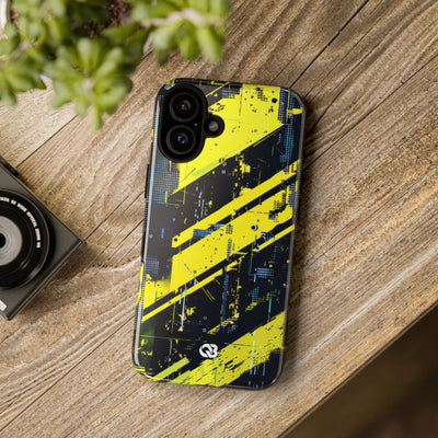 Acid Hazard · Tough Phone Case for iPhone · Yellow