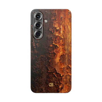 Orange Lite Phone Case for Samsung - Oxidized Iron Crust