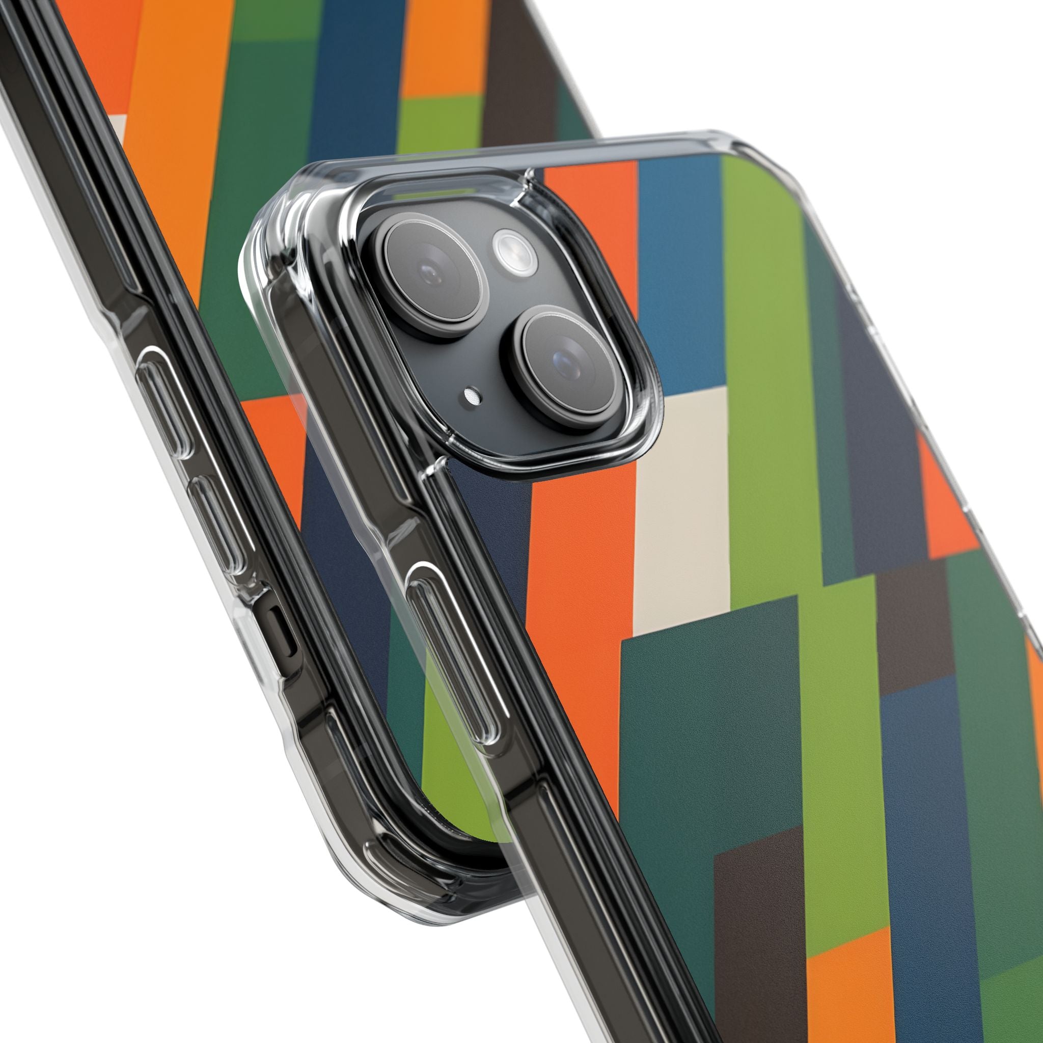 Angled Retro Mosaic · Impact Custodia per iPhone · Magsafe