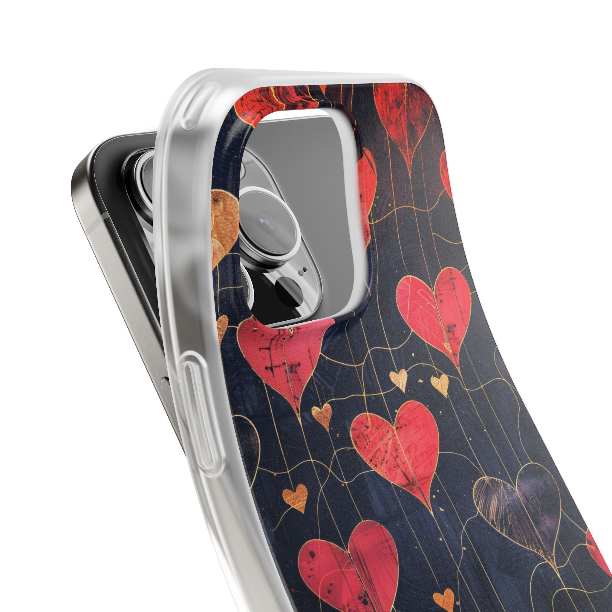 Golden Hearts Network iPhone 16 Pro Max Case - Soft
