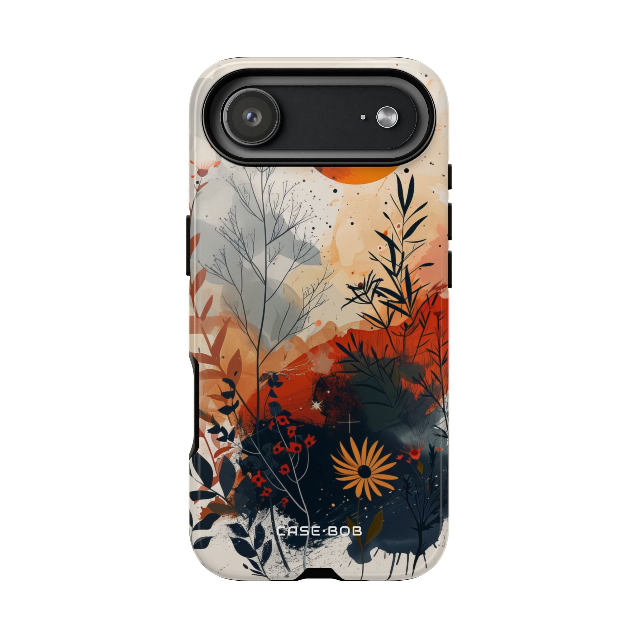 Orange Solstice iPhone 17 Air Case - Tough - CASE•BOB