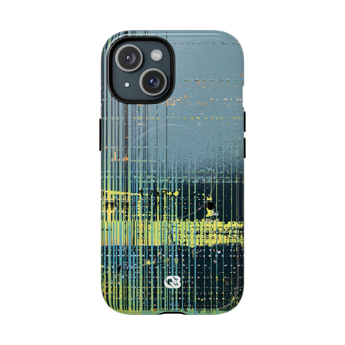 Acid Raster Circuit · Tough 2.0 Magnetic Phone Case for iPhone · Teal