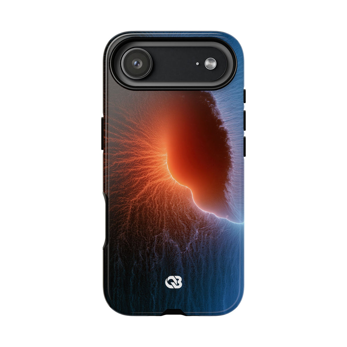 Thermal Aura Pulse · Tough Phone Case for iPhone · Blue