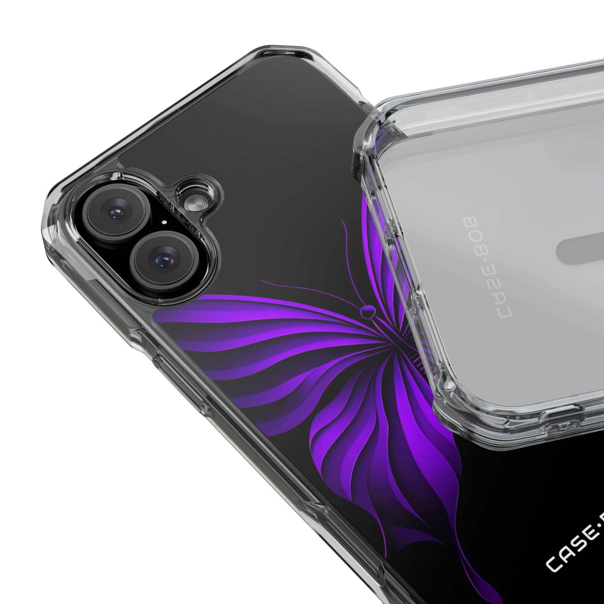 Violet Monarch iPhone 16 Plus Case - Impact