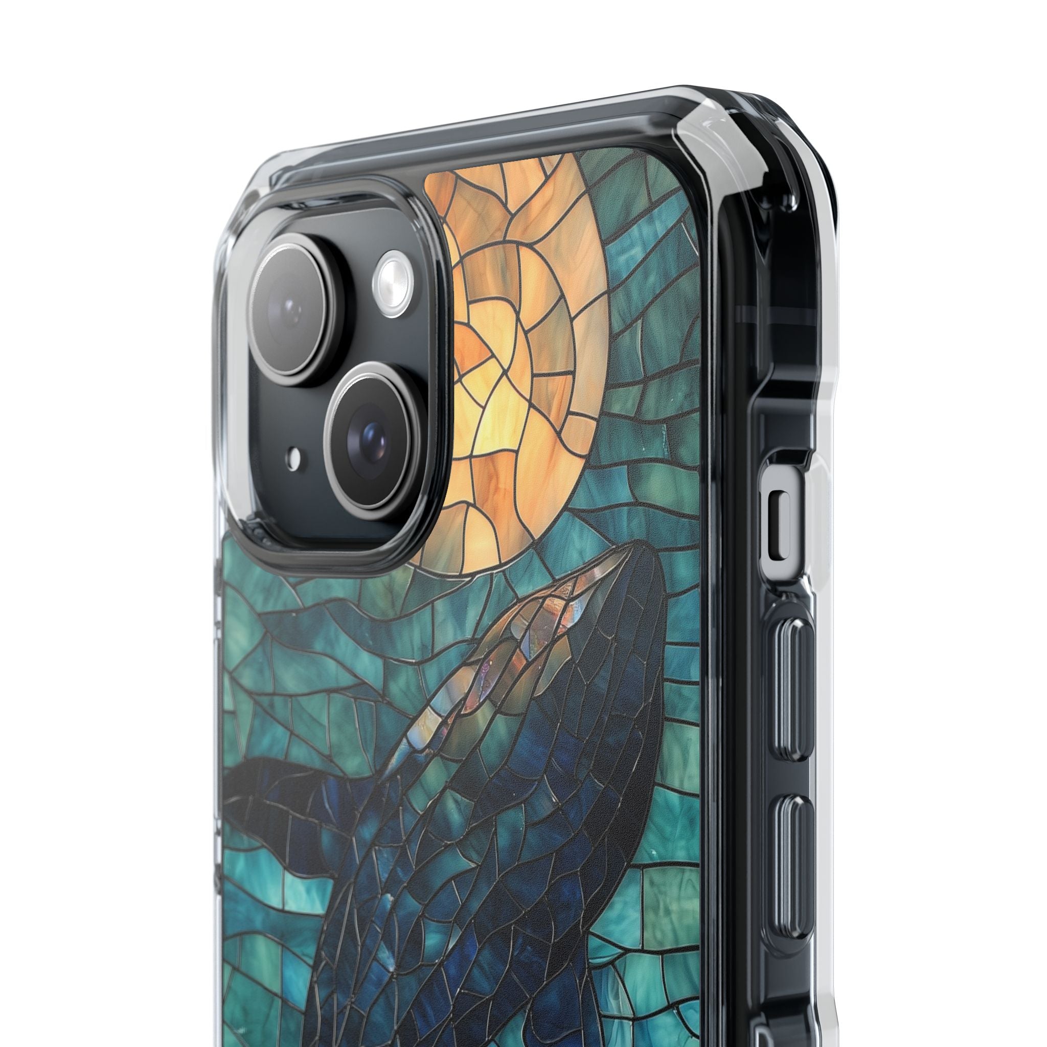 Stained Moon Whale · Impact Phone Case for iPhone · Magsafe