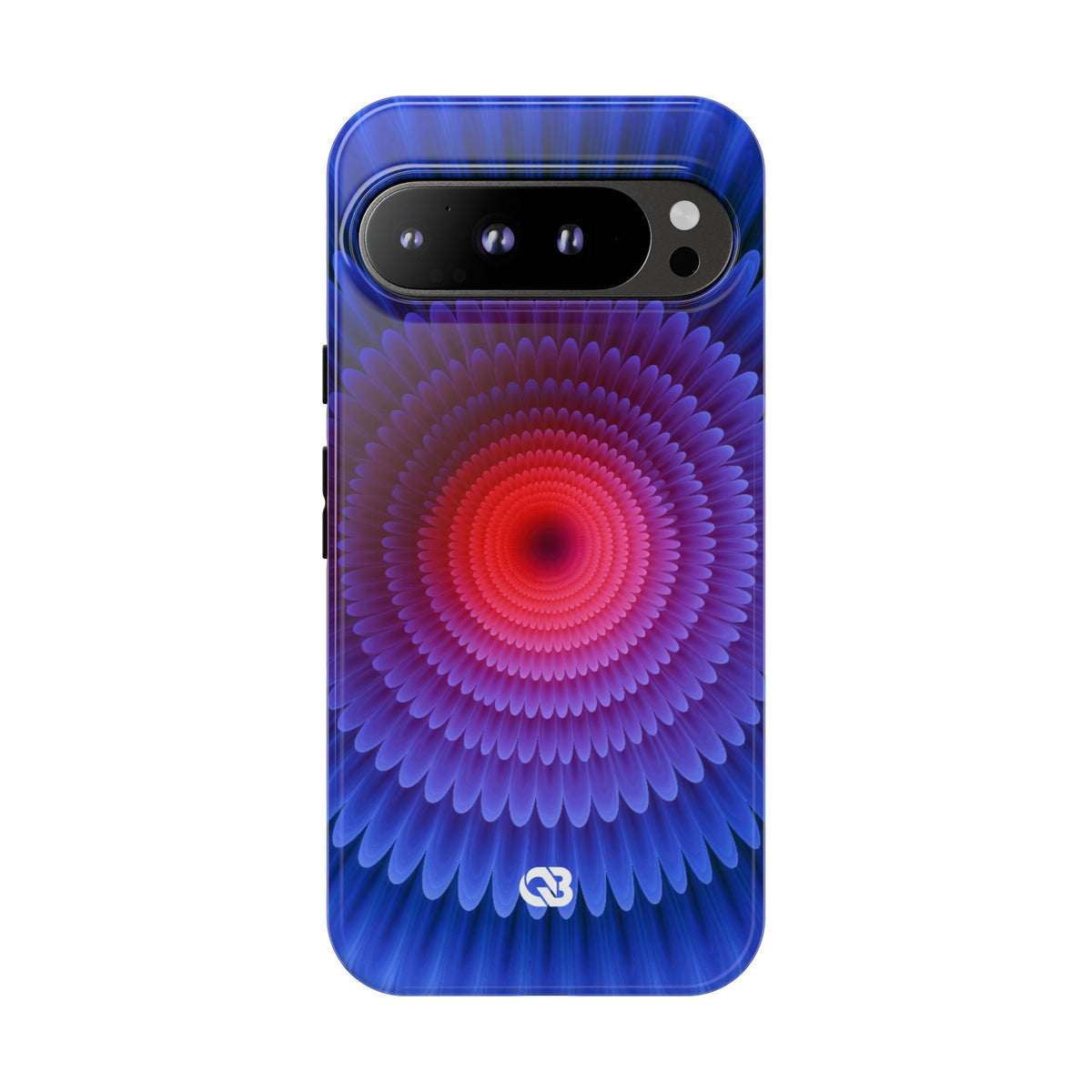 Radial Spectrum Bloom · Tough Phone Case for Pixel ·  Blue