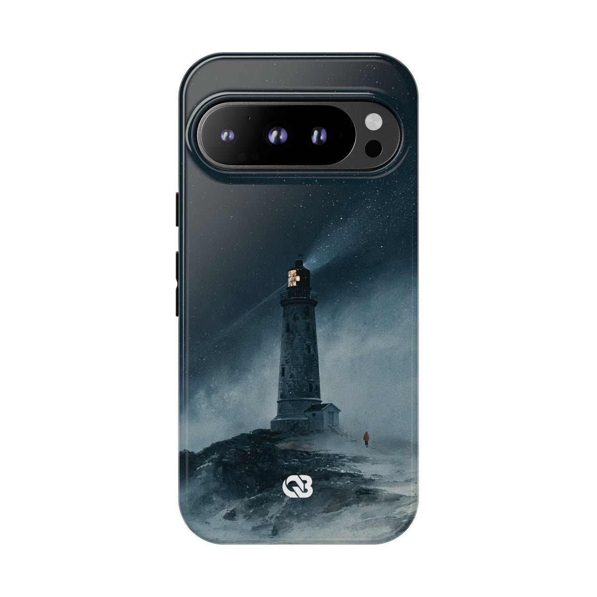 Nordic Coastal Beacon · Tough Phone Case for Pixel ·  Blue