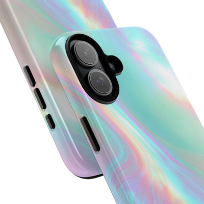 Prismatic Liquid Light · Tough Phone Case for iPhone · Teal