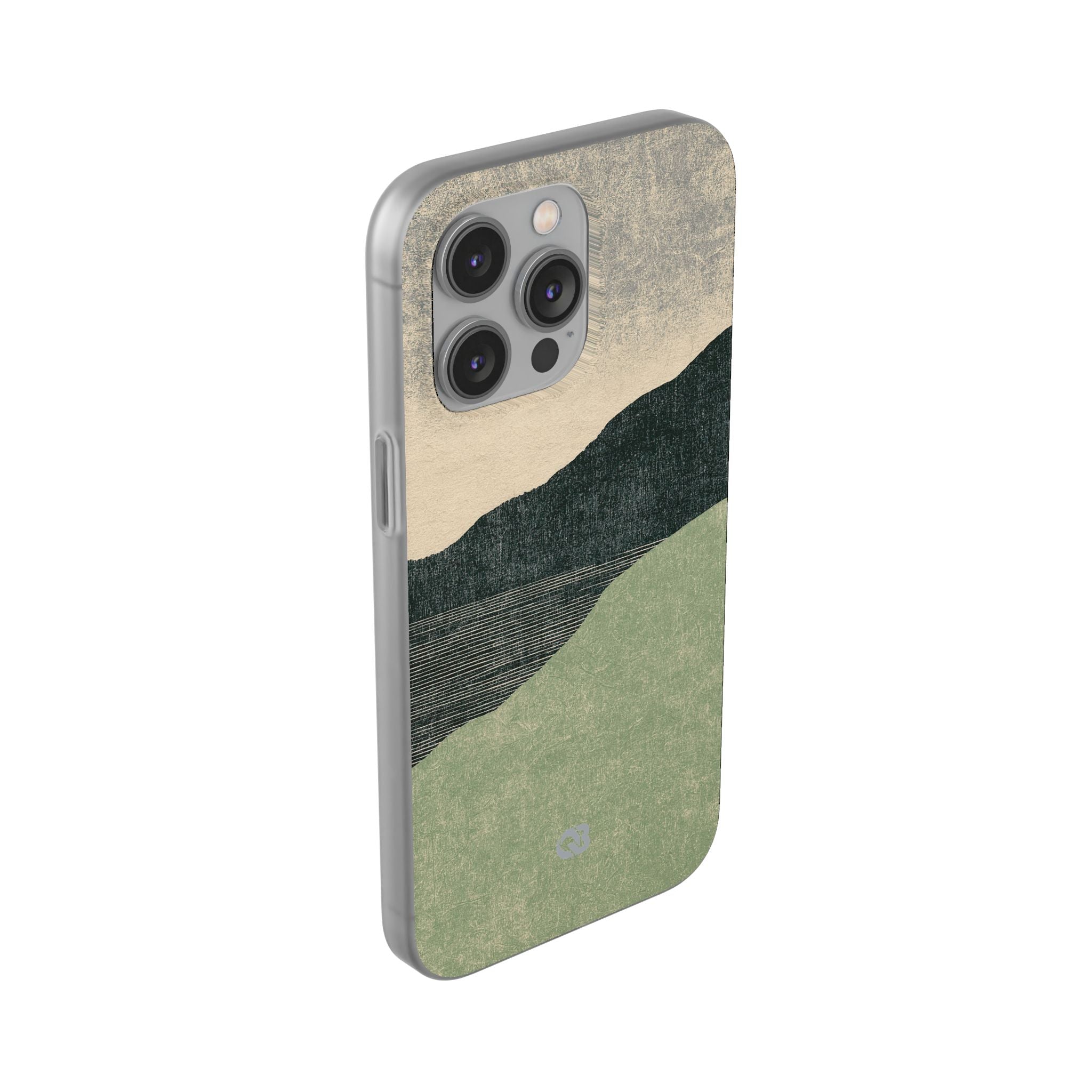 Green Lite Phone Case for iPhone - Moss Ridge Grain