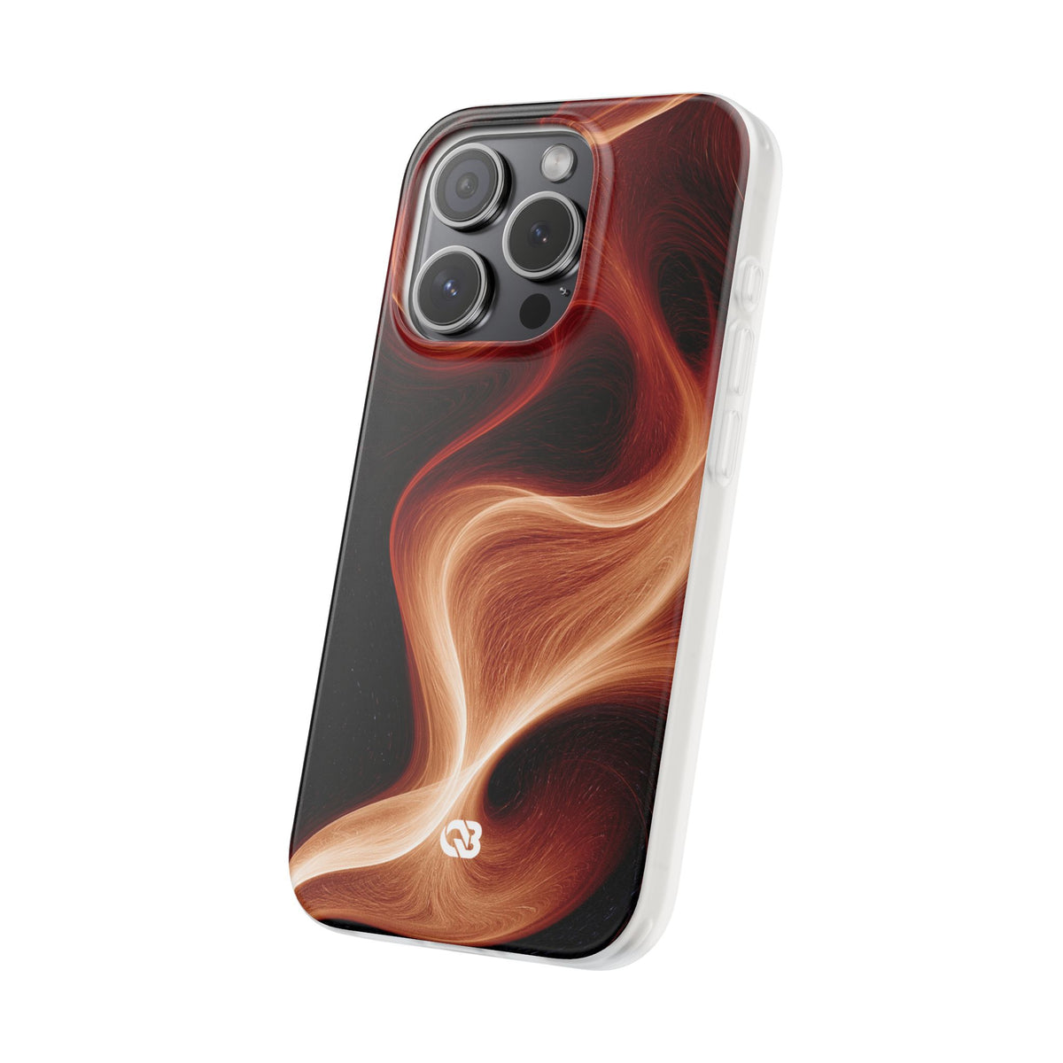 Solar Ember Flow · Lite Phone Case for iPhone ·  Orange