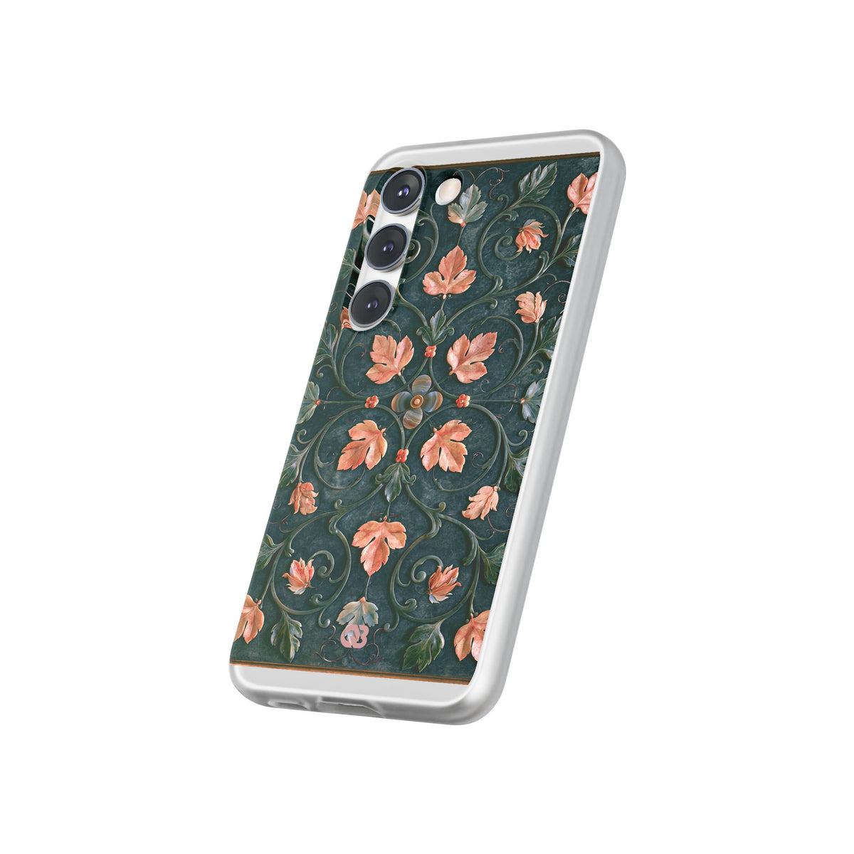 Florentine Rose Arabesque · Lite Phone Case for Samsung · Green