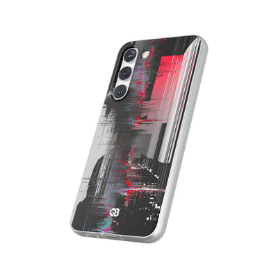 Black Lite Phone Case for Samsung - Crimson Data Leak