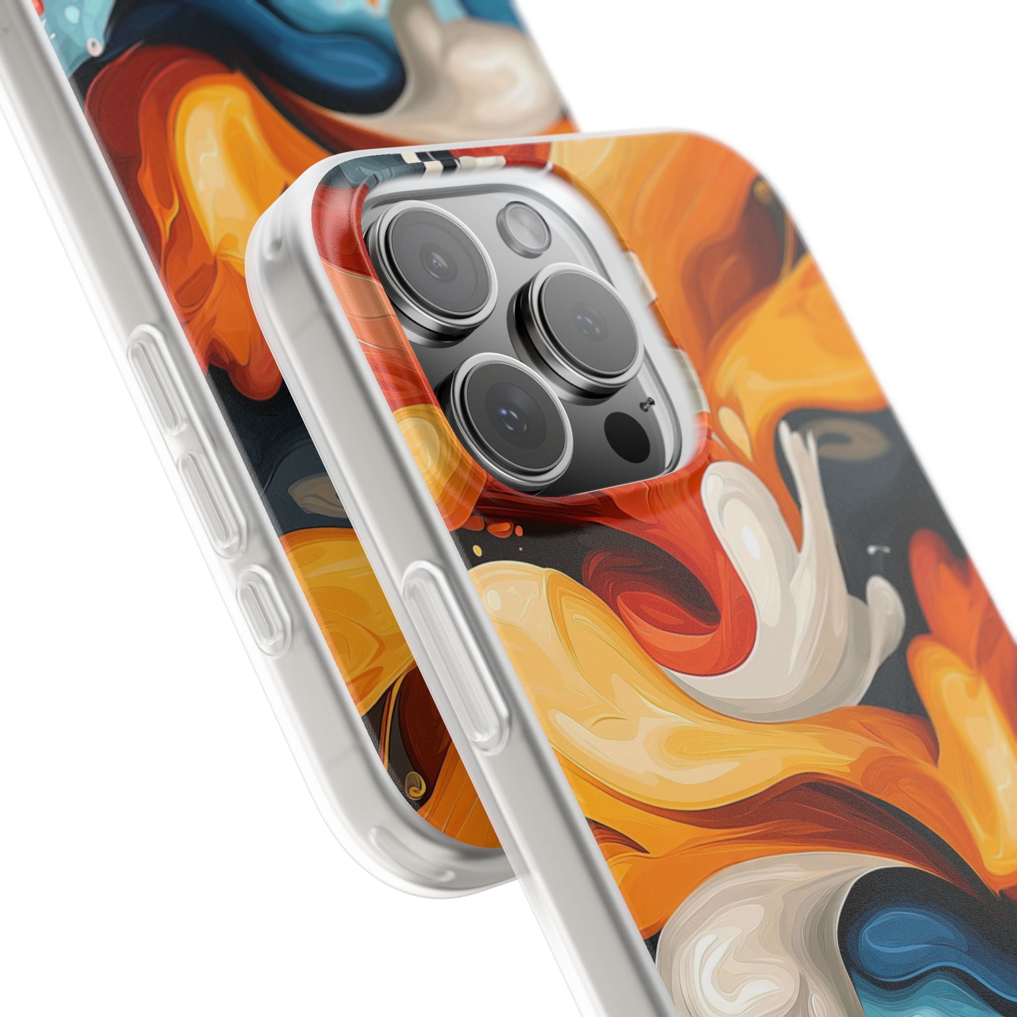 Crimson Ribbon iPhone 16 Pro Max Case - Soft