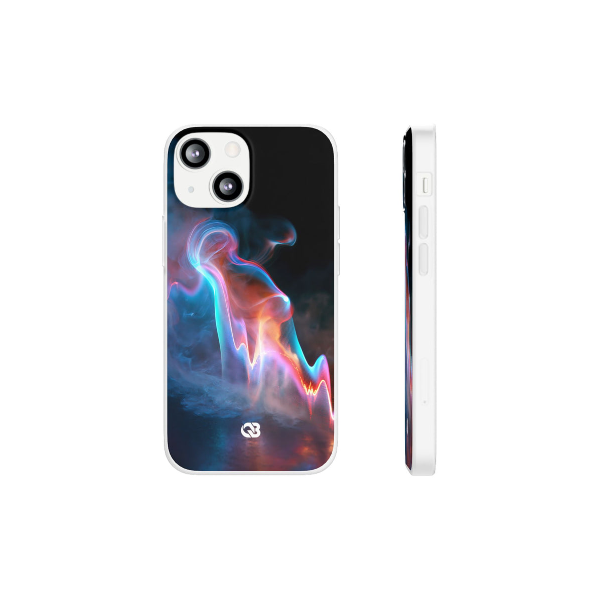Neon Waveform · Lite Phone Case for iPhone ·  Black