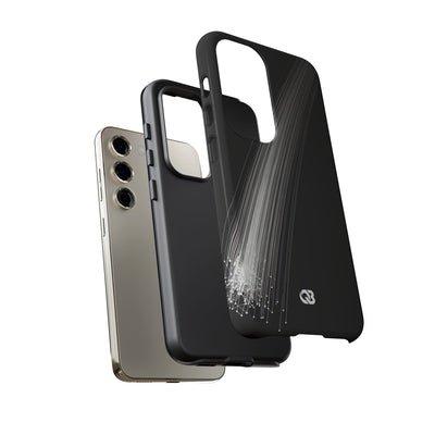 Black Tough Phone Case for Samsung - Linear Velocity Beam