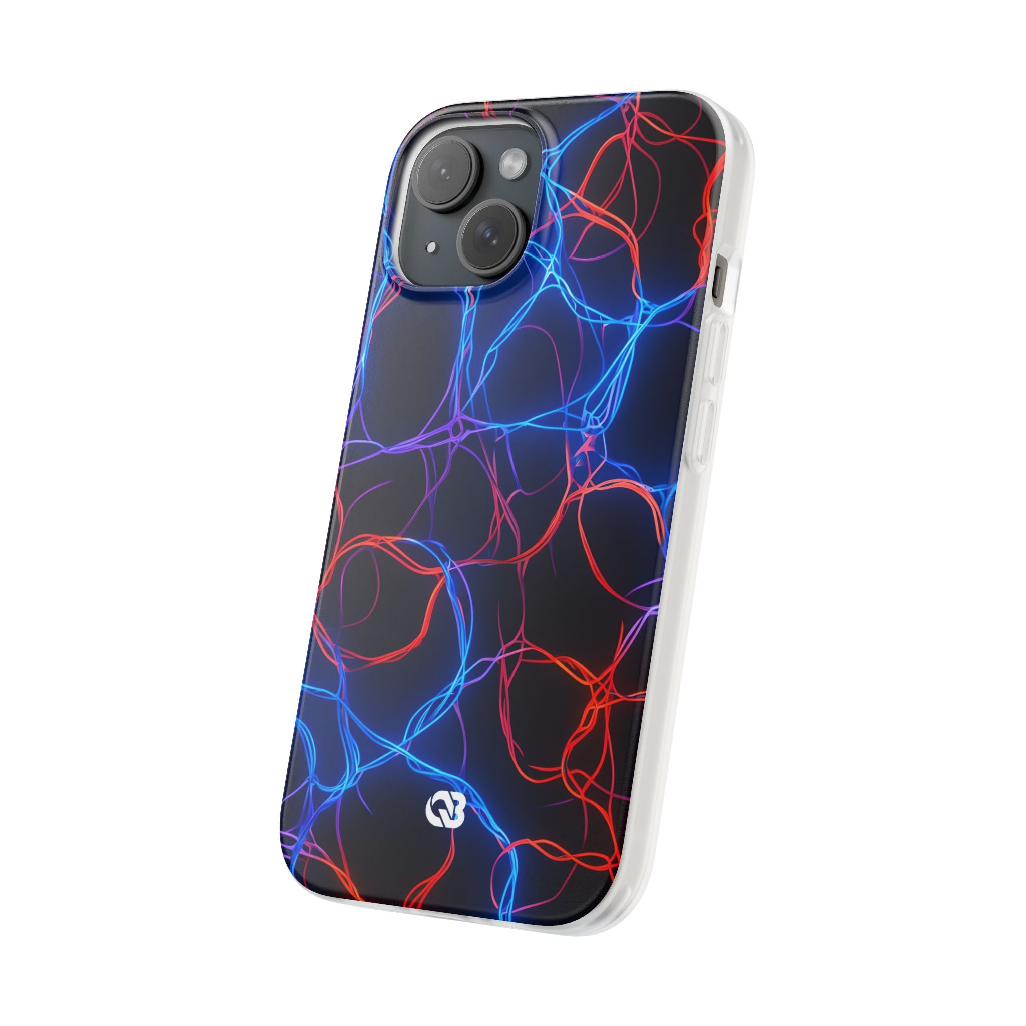 Electric Synapse Glow · Soft Handyhülle für iPhone