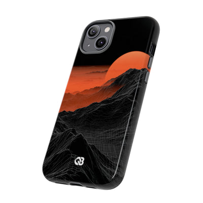 Solar Ridge Mesh · Tough Phone Case for iPhone · Black