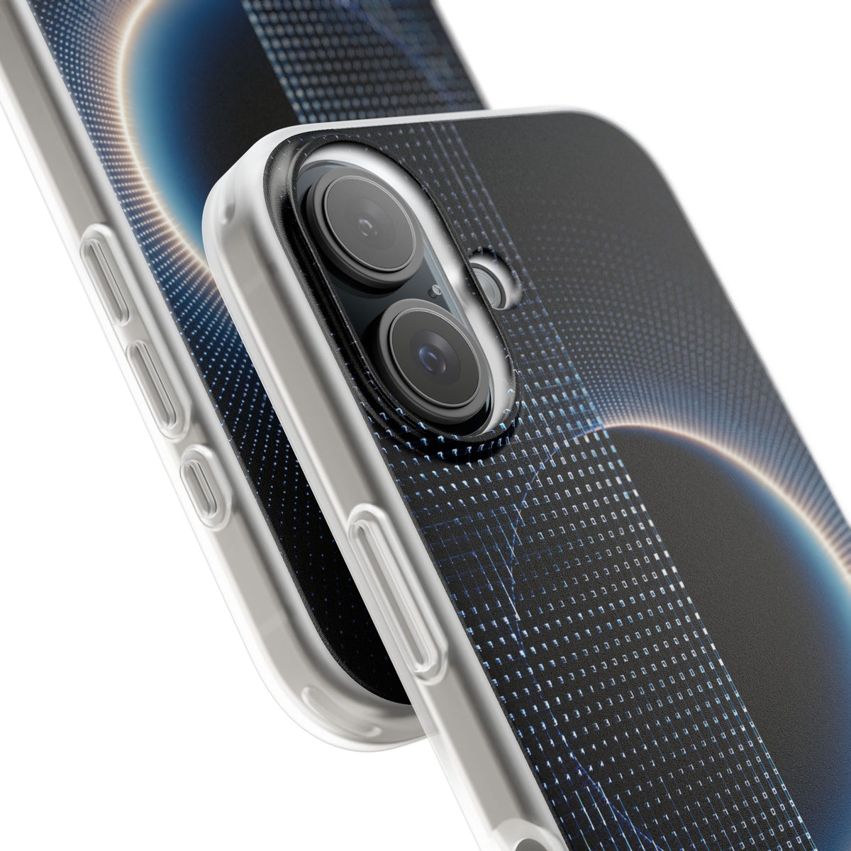 Luminous Meridian · Lite Phone Case for iPhone ·  Black