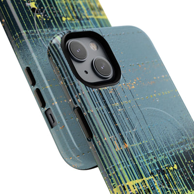 Acid Raster Circuit · Tough 2.0 Magnetic Phone Case for iPhone · Teal