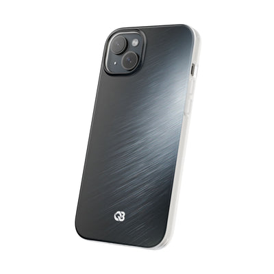 Brushed Obsidian Steel · Lite Phone Case for iPhone ·  Grey