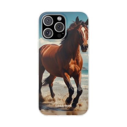 Blazing Horse iPhone 16 Pro Max Case - Soft