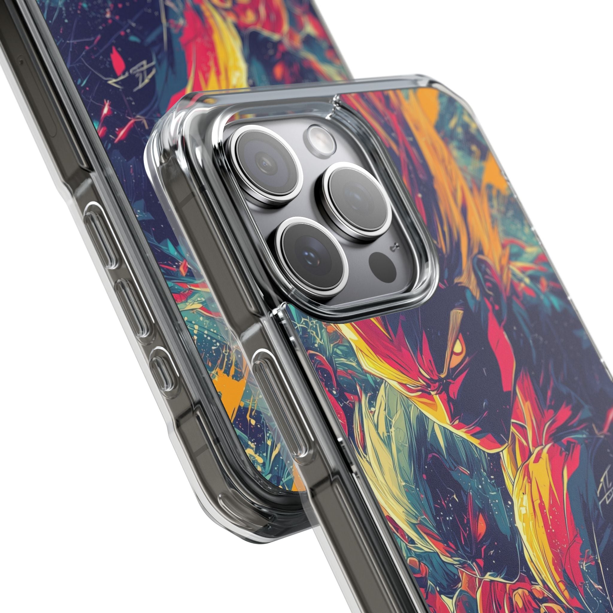 Gelber Zorn iPhone 15 Pro Max Case - Impact