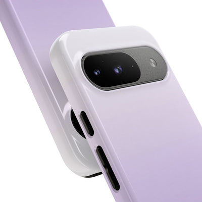 Purple Tough Phone Case for Google Pixel - Frosted Lavender Fade