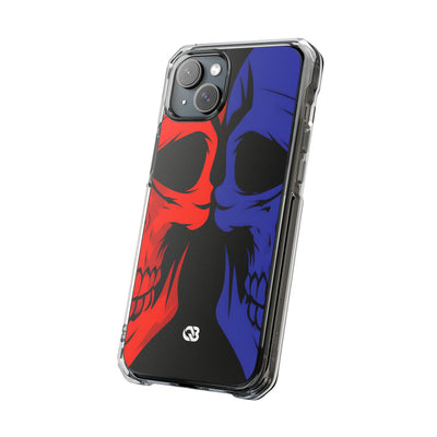 Crimson Cobalt Skulls · Impact Phone Case for iPhone · Magsafe