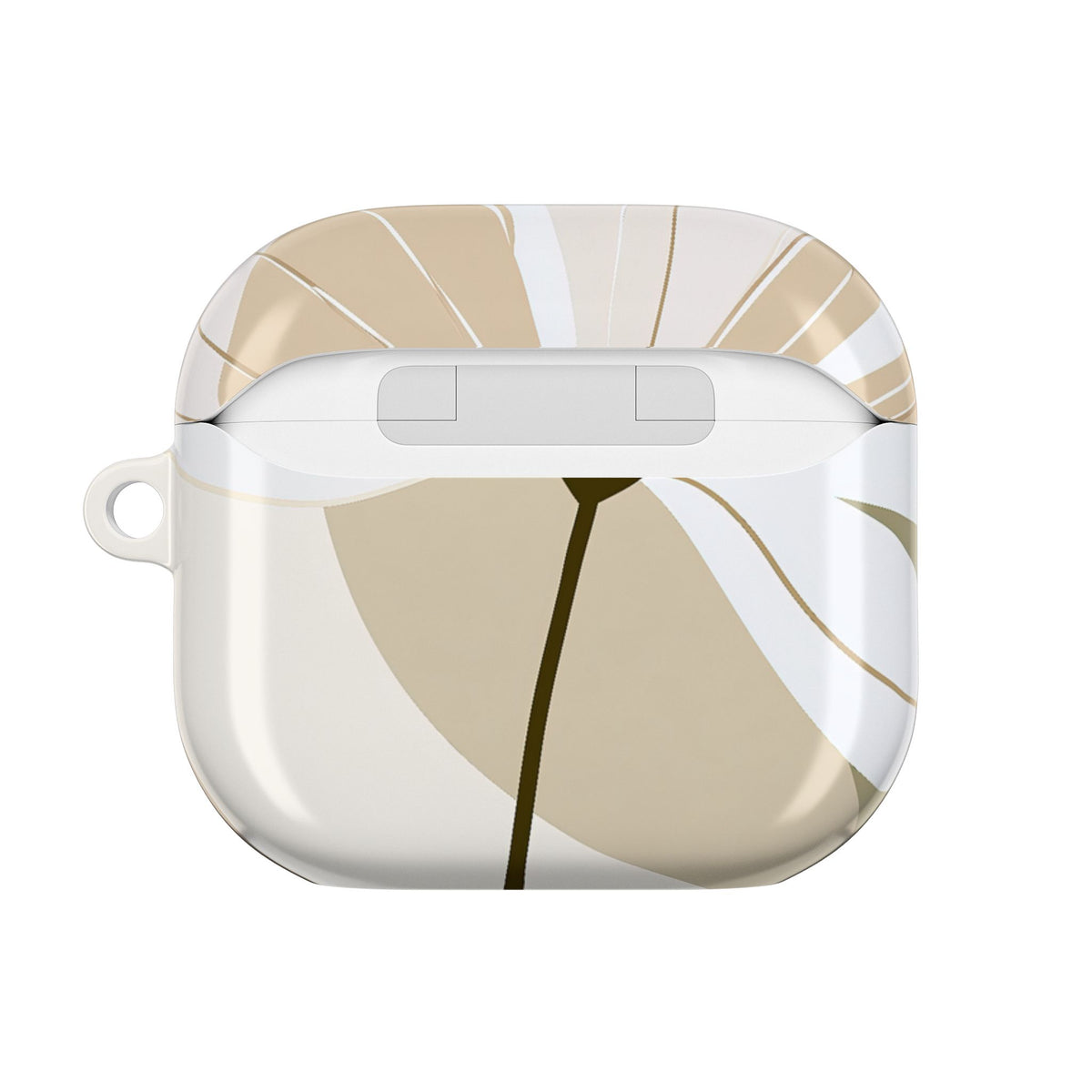 Soft Petal Bloom · Hard Case for AirPods & AirPods Pro · Beige