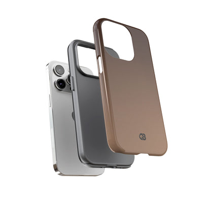 Umber Fade · Tough Phone Case for iPhone · Brown