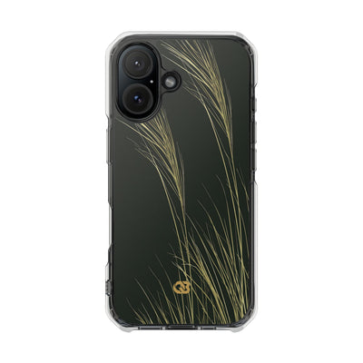 Green Impact MagSafe Phone Case for iPhone - Midnight Gilded Grass