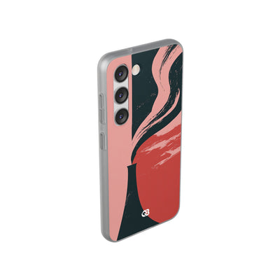 Pink Lite Phone Case for Samsung - Cinder Rose Plume