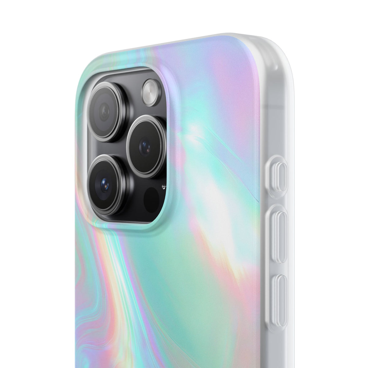 Prismatic Liquid Light · Lite Phone Case for iPhone ·  Teal