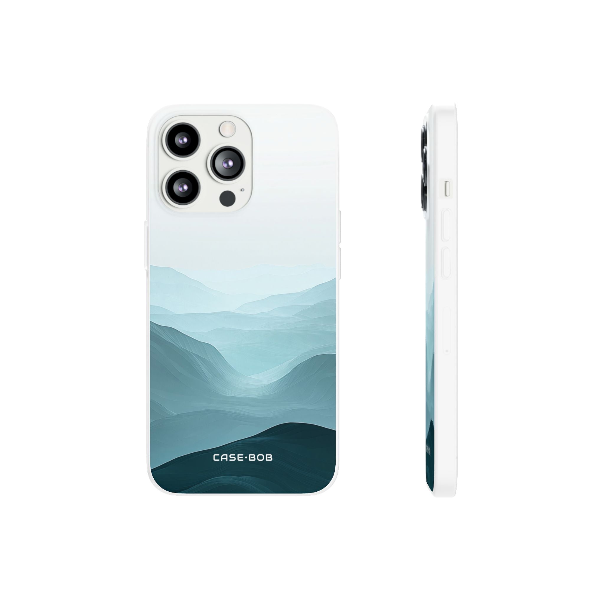 Teal Mist Mountains iPhone 13 Pro - Soft