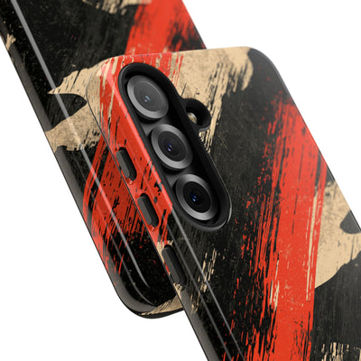 Urban Slash Camo · Tough Phone Case for Samsung · Black