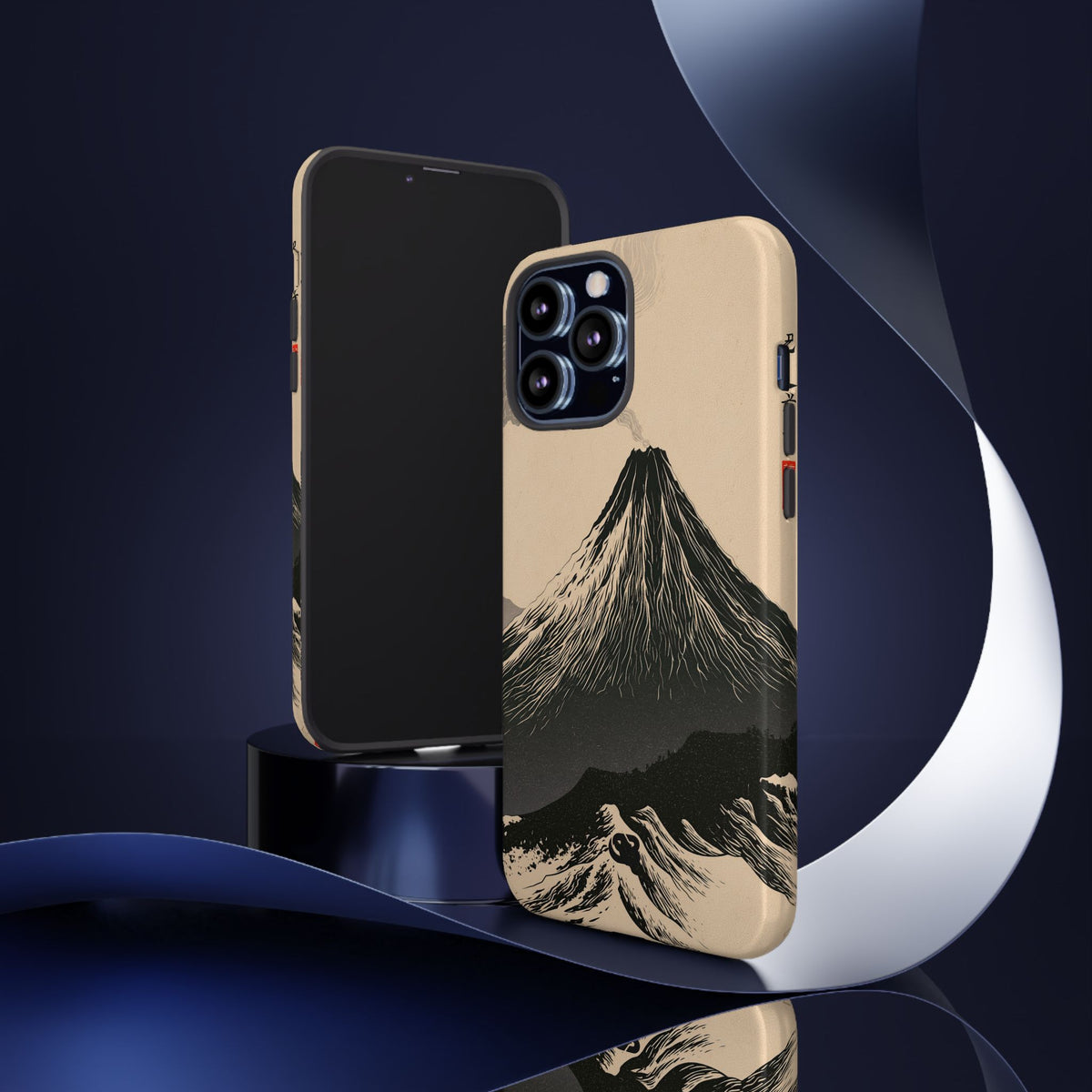 Fuji Summit · Tough Phone Case for iPhone · Beige