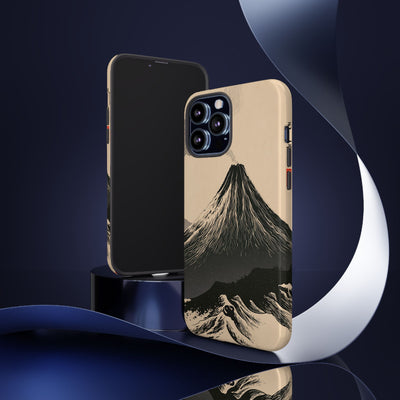 Fuji Summit · Tough Phone Case for iPhone · Beige