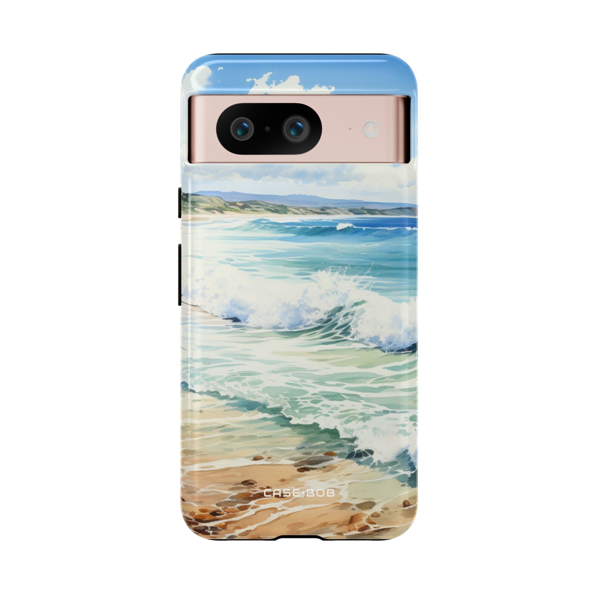 Foamy Wave Breeze Google Pixel 8 Case - Tough
