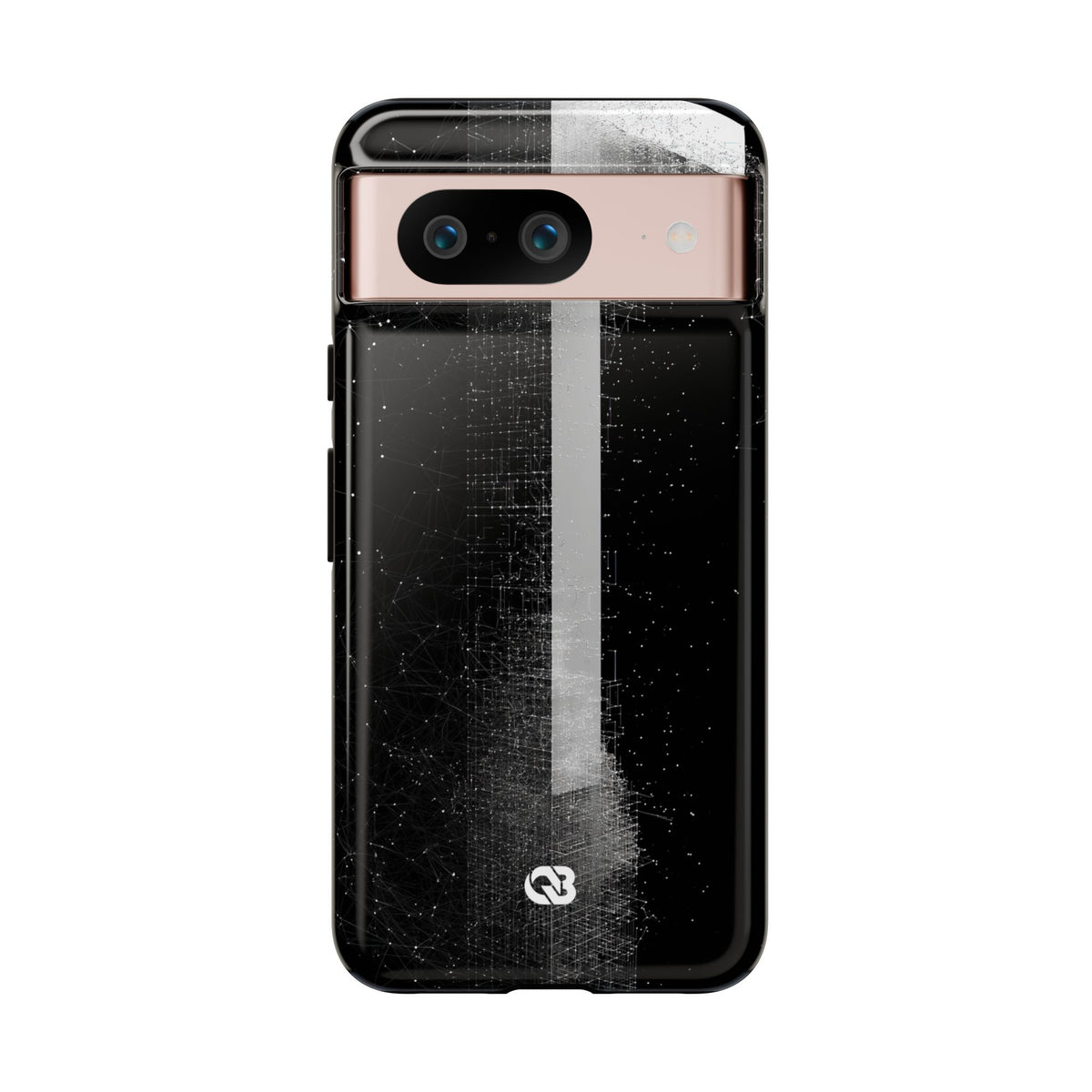 Monolithic Wireframe · Tough Phone Case for Pixel ·  Black