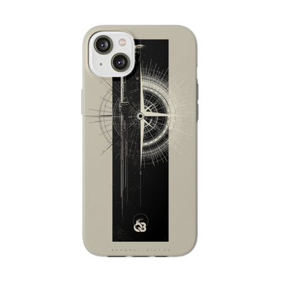 Beige Lite Phone Case for iPhone - Zenith Vector Spire