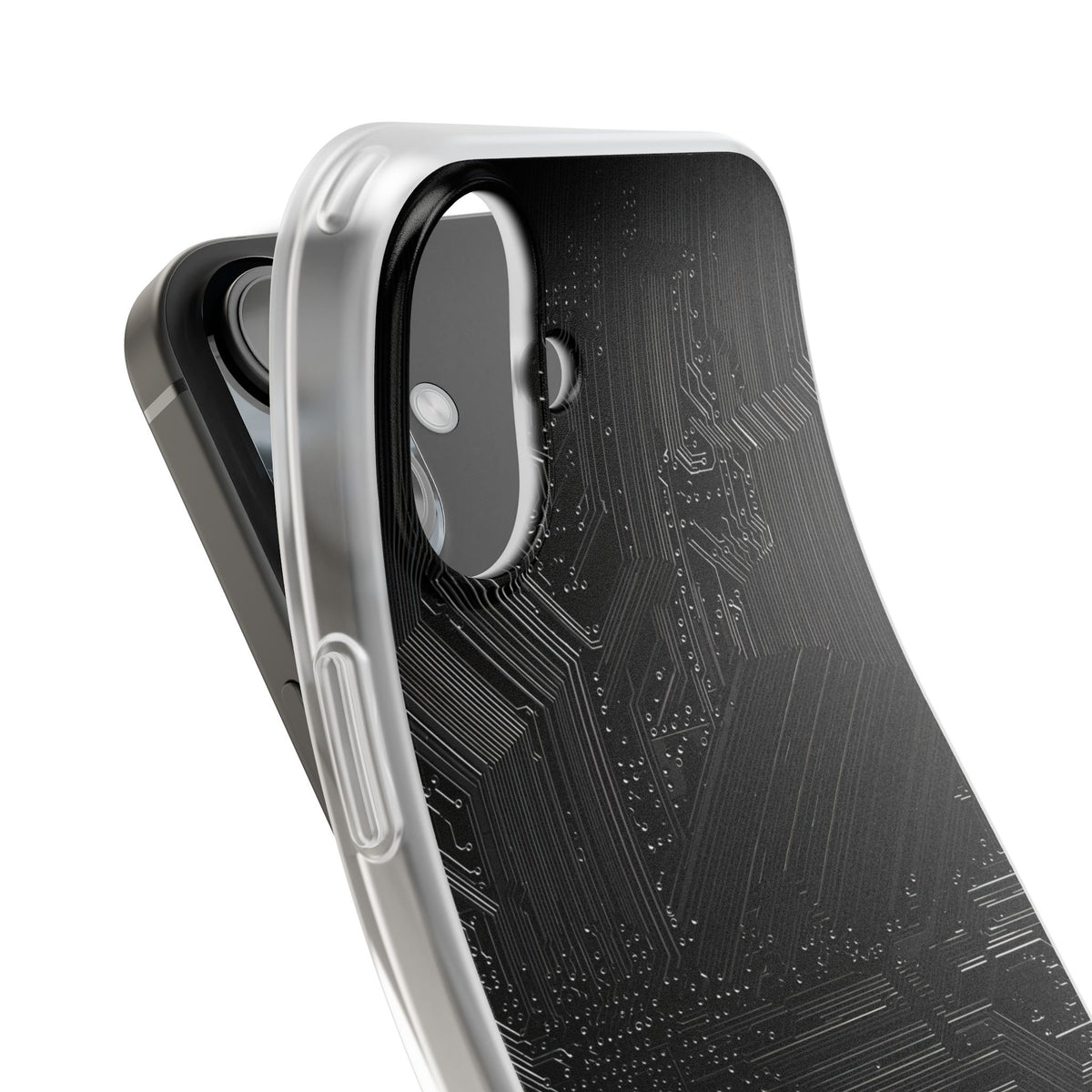 Obsidian Circuitry · Lite Phone Case for iPhone ·  Black