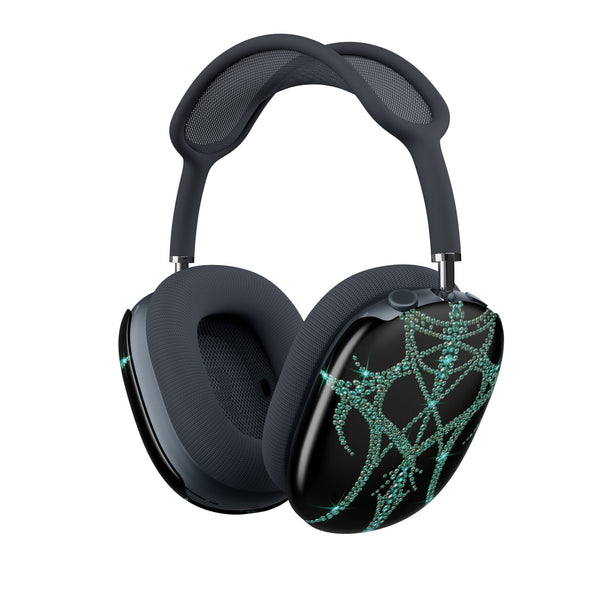 Teal Cyber Sigil · Hard Case for AirPods Max · Teal
