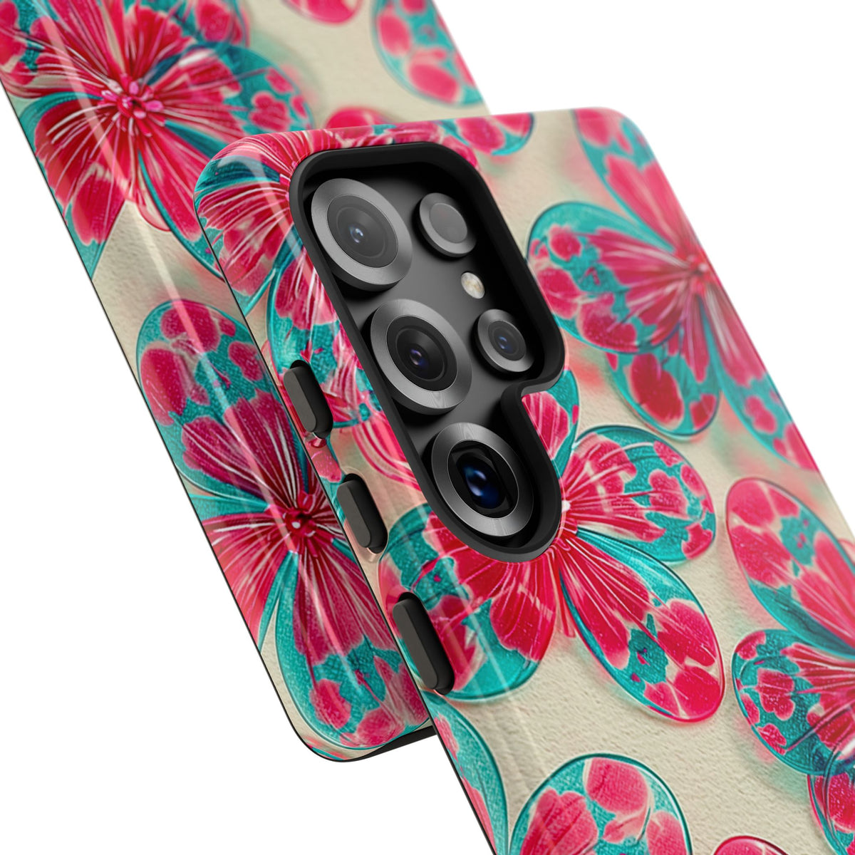 Lucite Jelly Bloom · Tough Phone Case for Samsung · Pink