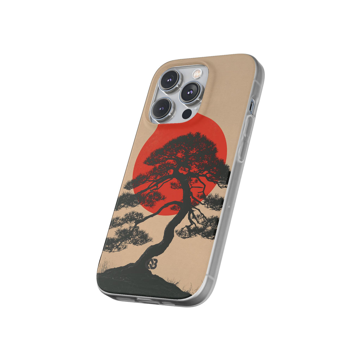 Crimson Pine Solitude · Lite Phone Case for iPhone ·  Beige